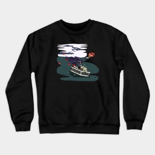 Headless Horseman Derby Car Driver Crewneck Sweatshirt